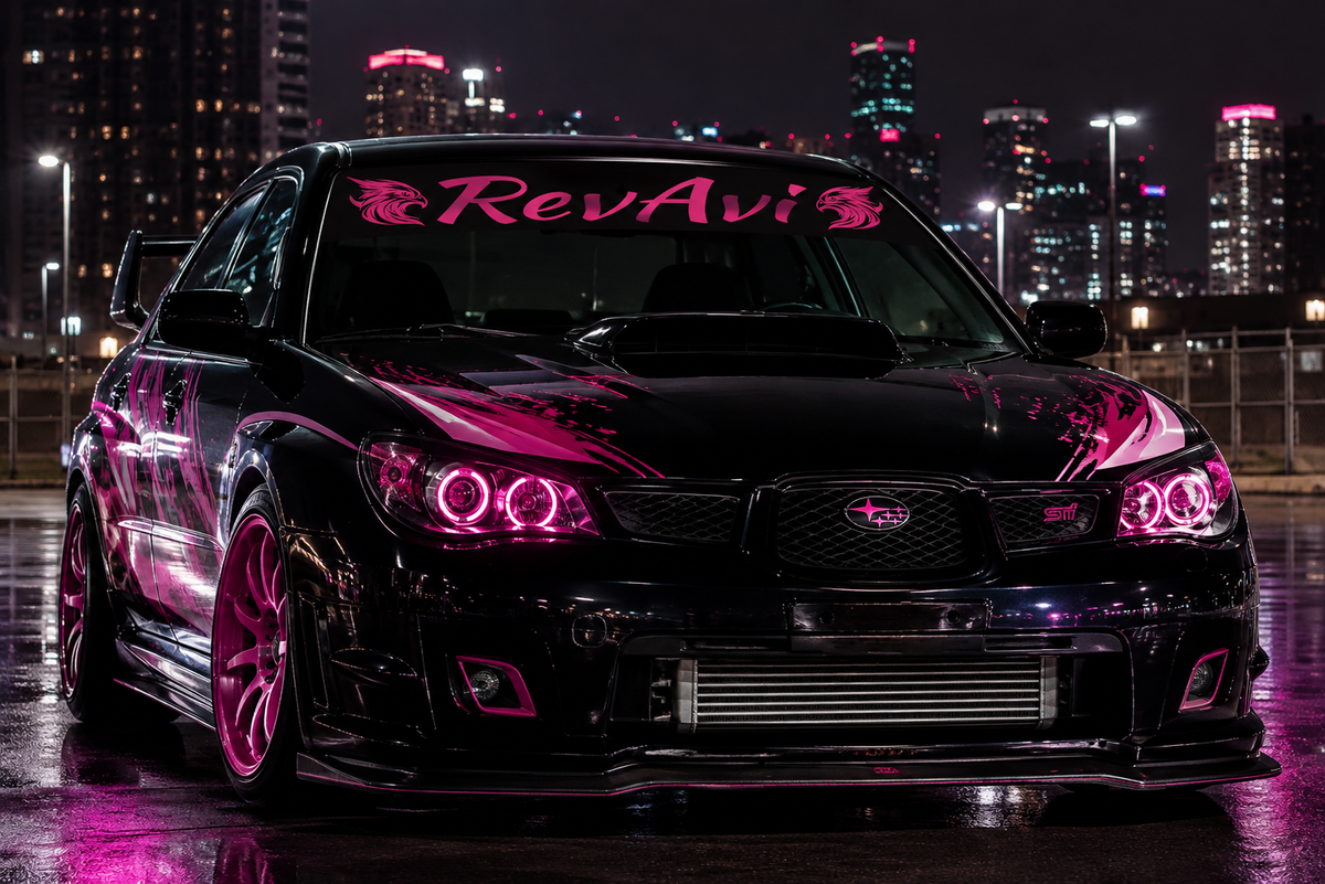 RevAvi Inc Windshield Banner 36x4