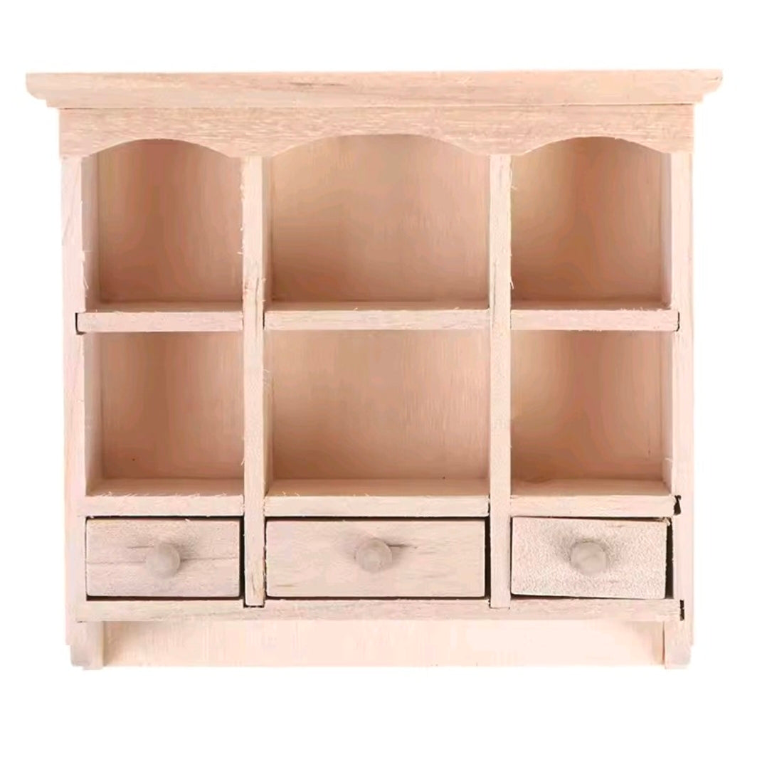 Miniature Doll House Cabinet 1/12