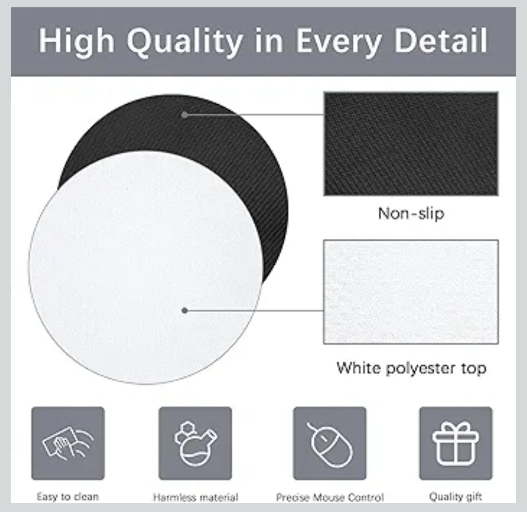 Custom Printed Mouse Pads Made to Order With Your Picture