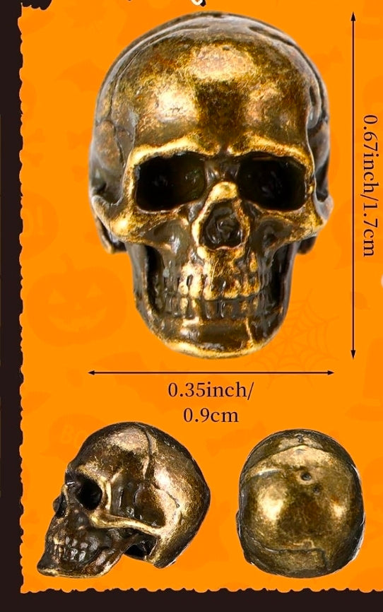 Metal Mini Skull Miniature Dead Zen Adds On