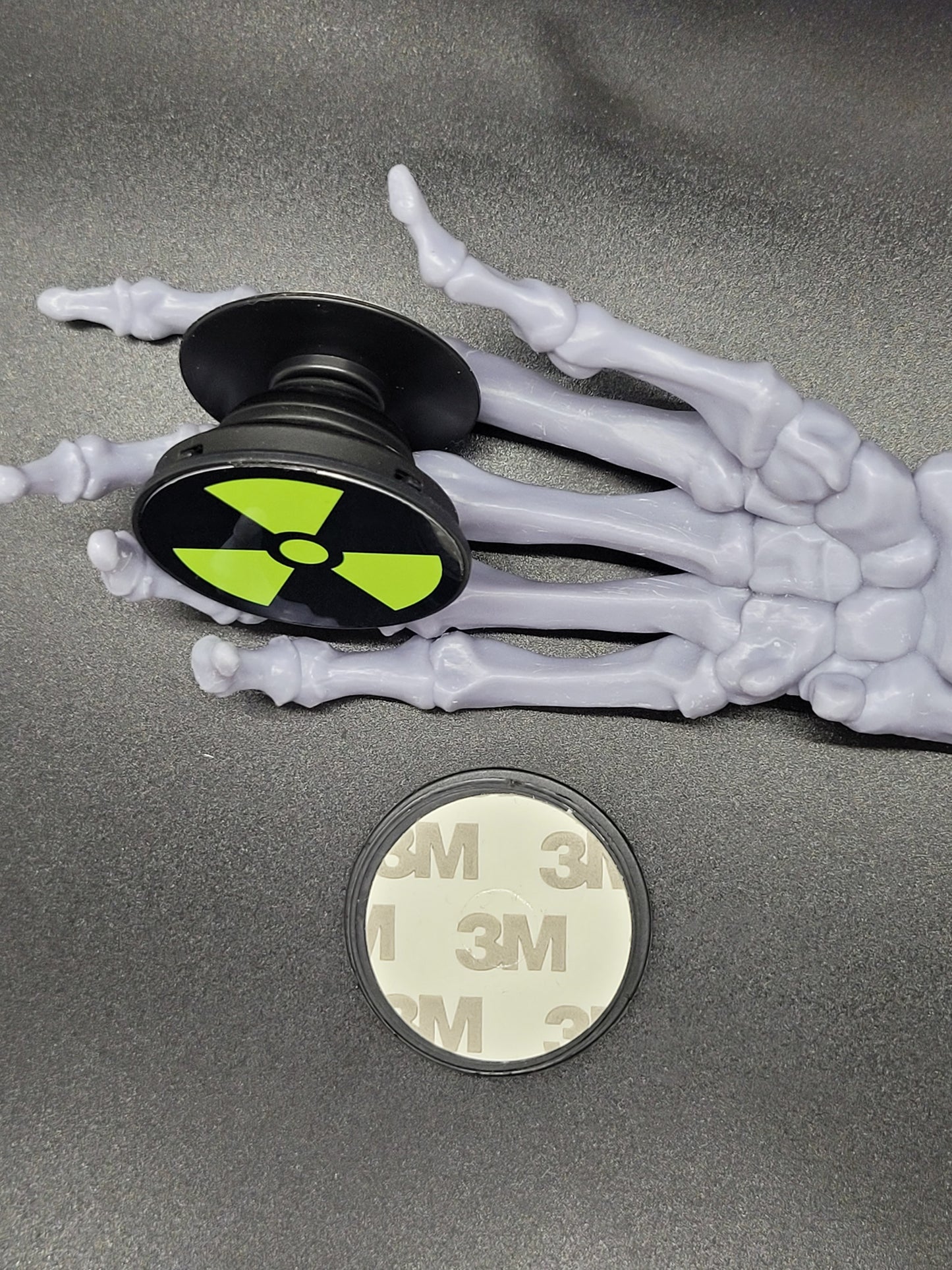 Radioactive Symbol Adhesive Phone Grips
