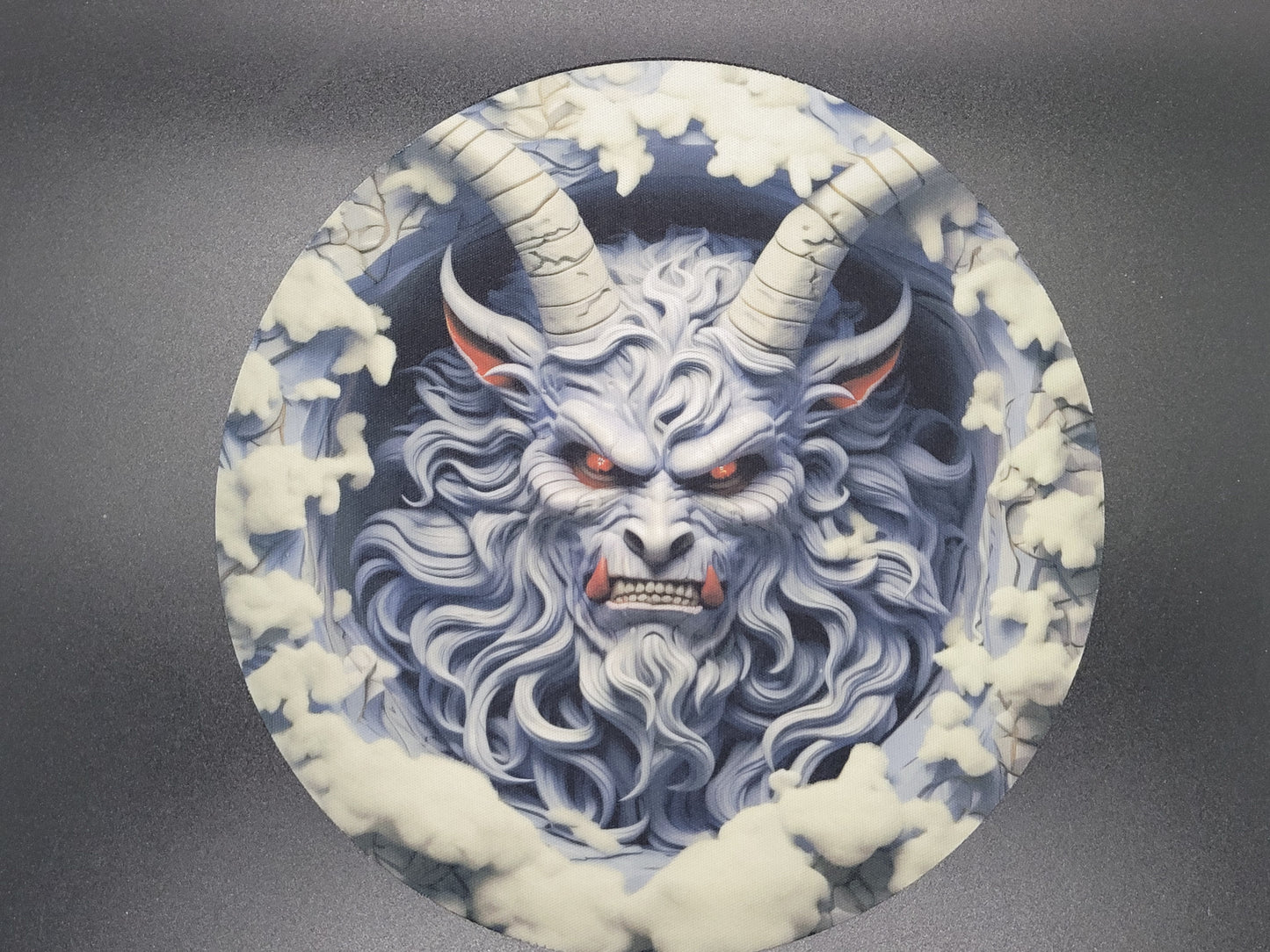 Ice Krampus Neoprene Mouse Pad
