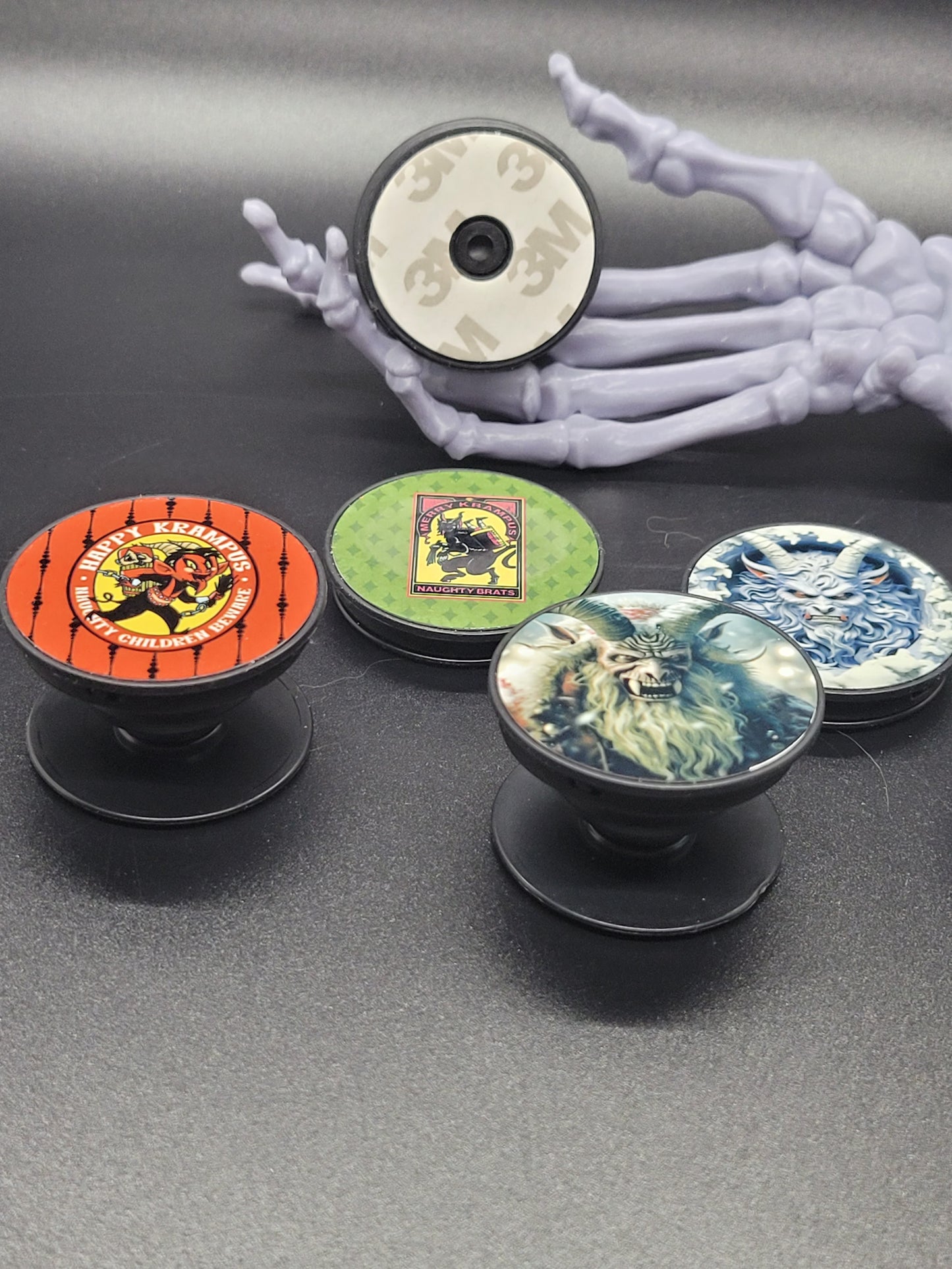 Krampus Collection of Adhesive Phone Grips