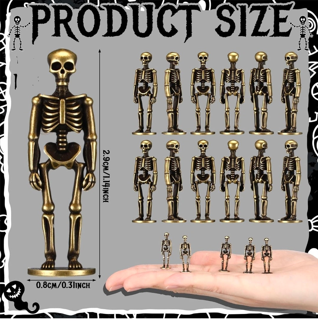 Metal Mini Skeleton Miniature Dead Zen Adds On