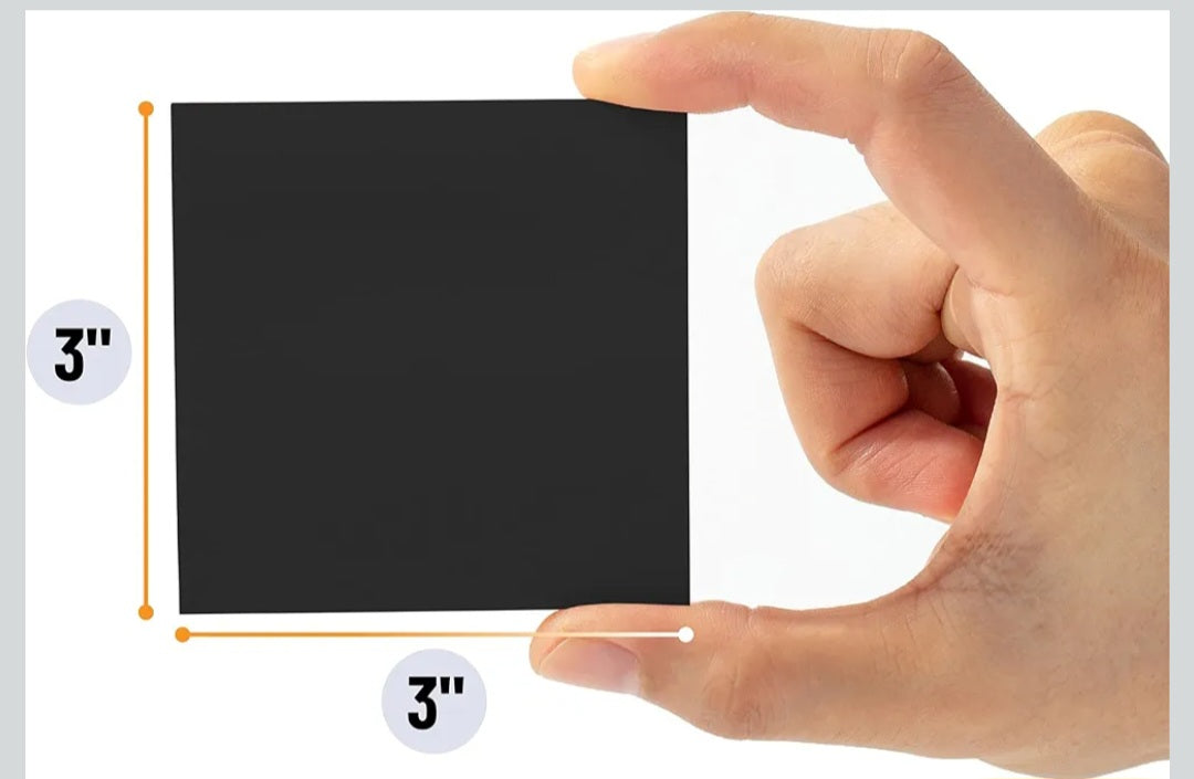 Black Sticky Notepad 3x3 50pages