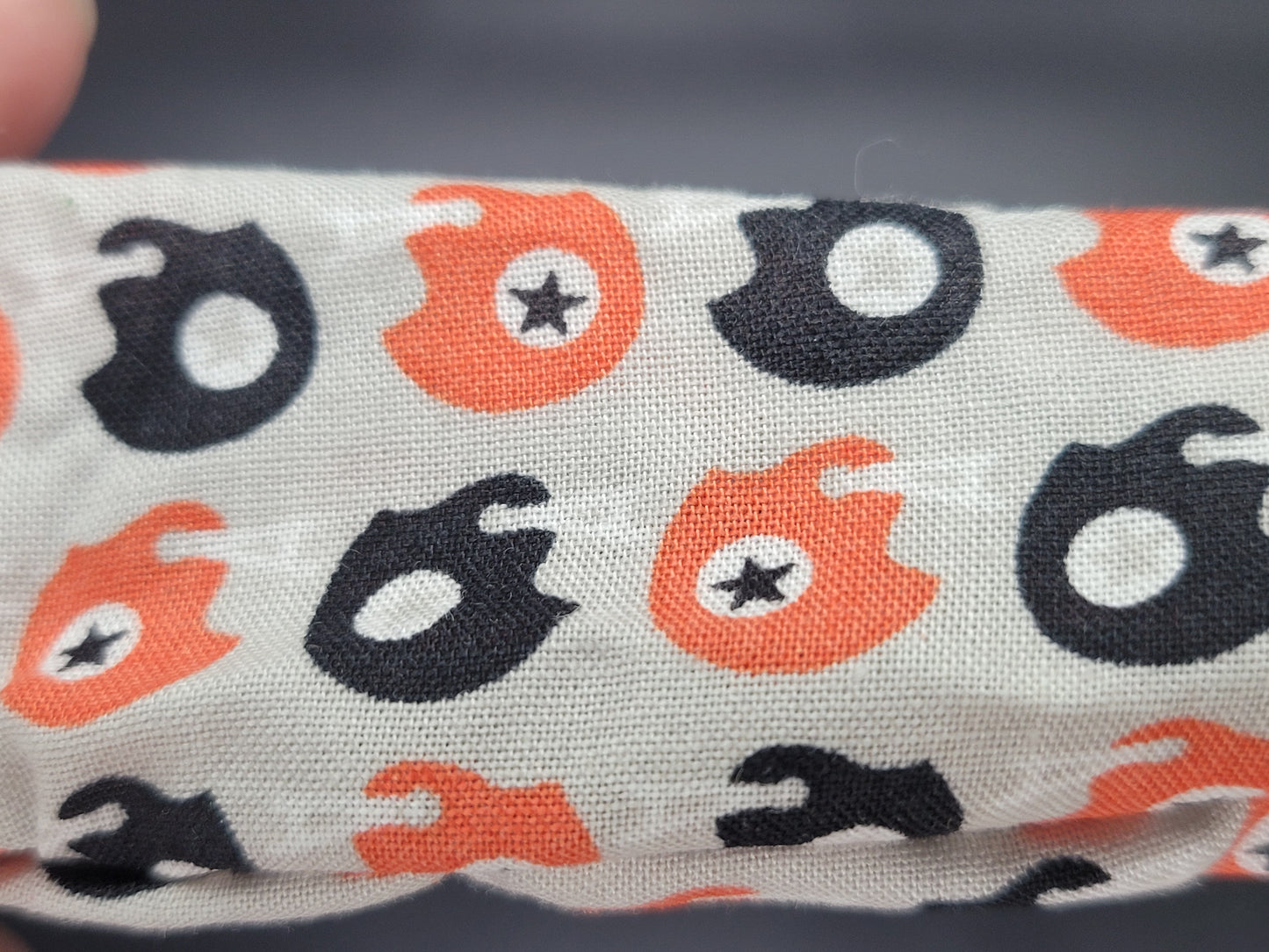 Football Helmets Cotton and Elastic Hair Tie Scrunchie