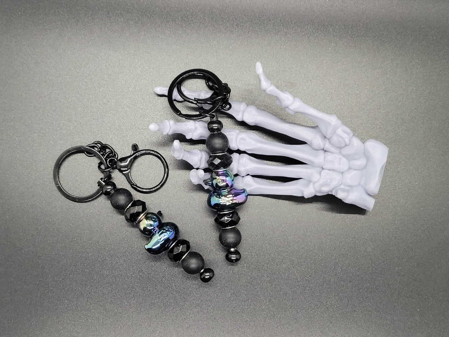 Peep Jeep Beaded Keychains