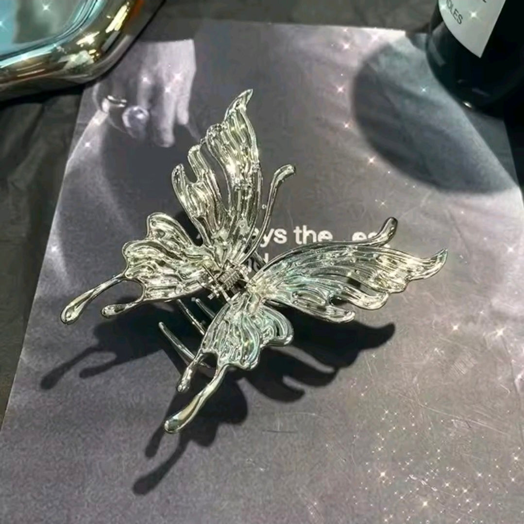 Metal Claw Hair Clip Butterfly