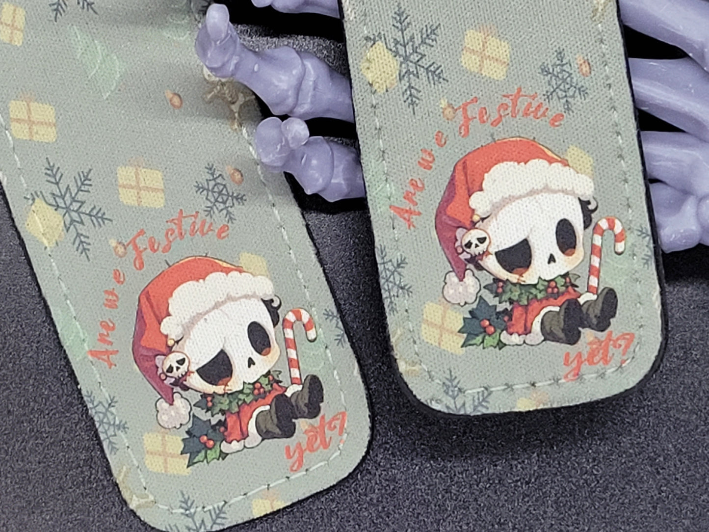 Festive yet? Chapstick Lip Balm Holder Key Chain