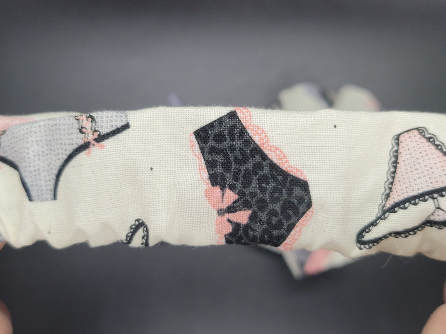Paris Underthings Cotton and Elastic Hair Tie Scrunchie