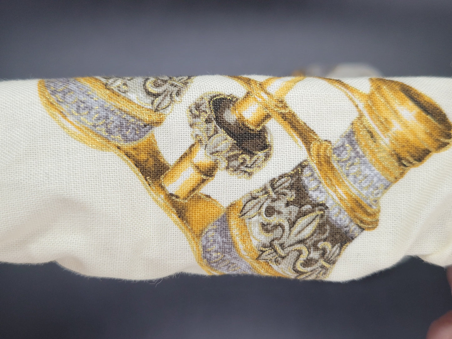 Paris Opera Cotton and Elastic Hair Tie Scrunchie