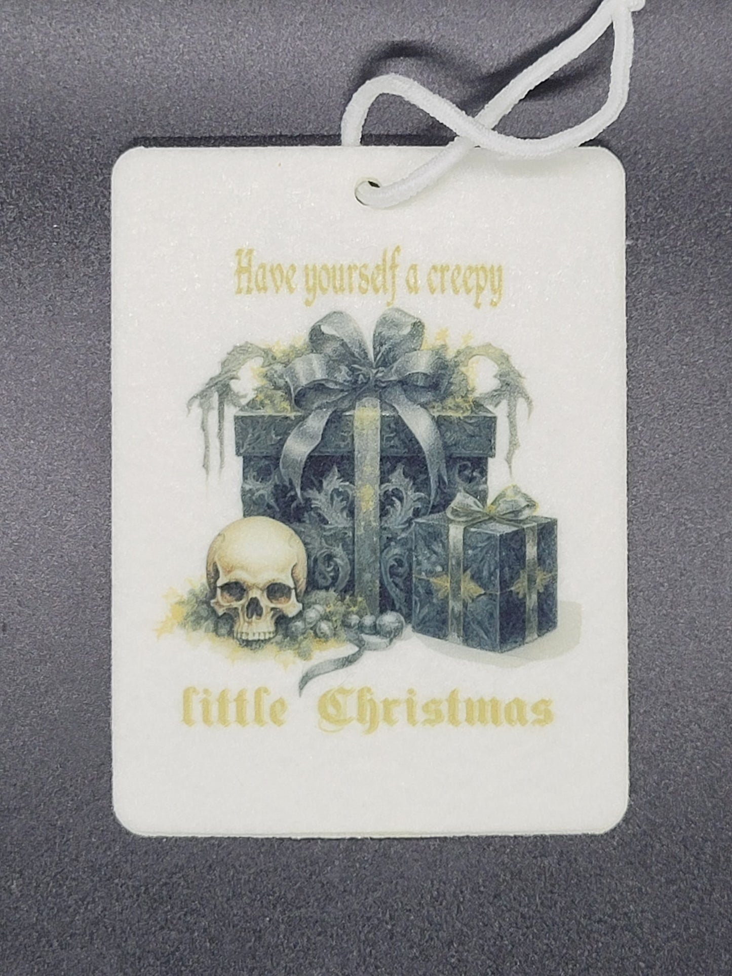 Creepy Little Christmas Felt Air Freshener