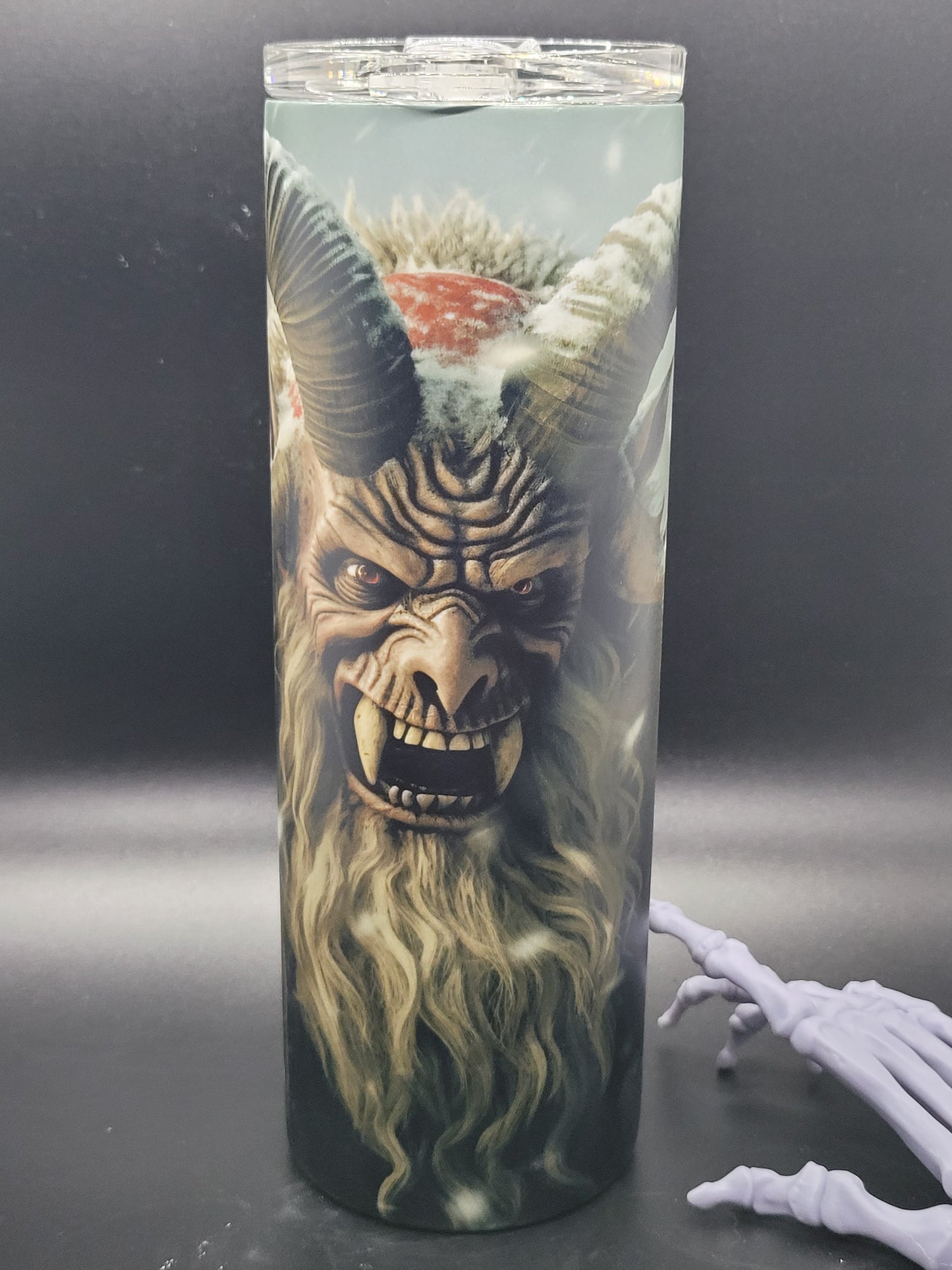 Krampus 20 oz Sublimated Tumbler for Hot or Cold Drinks