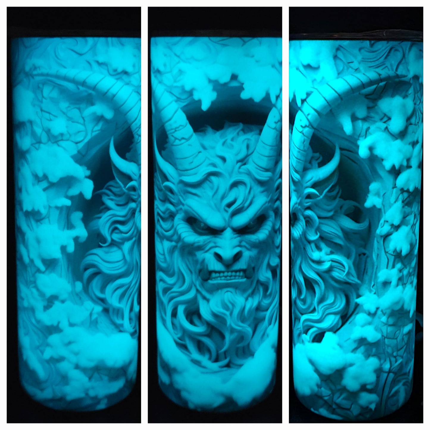 Ice Krampus 20 oz Sublimated Tumbler for Hot or Cold Drinks