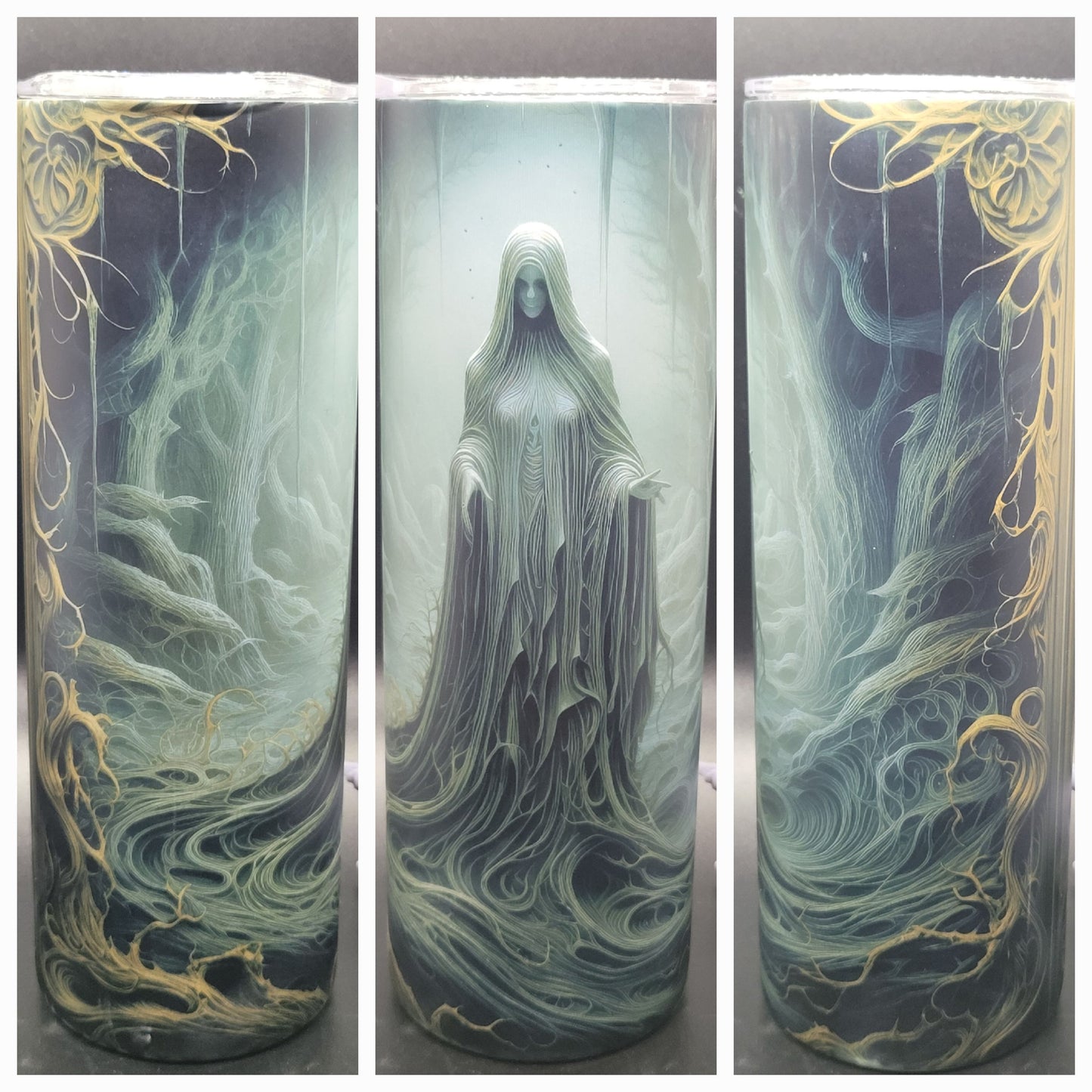 Ghost 20 oz Sublimated Tumbler for Hot or Cold Drinks