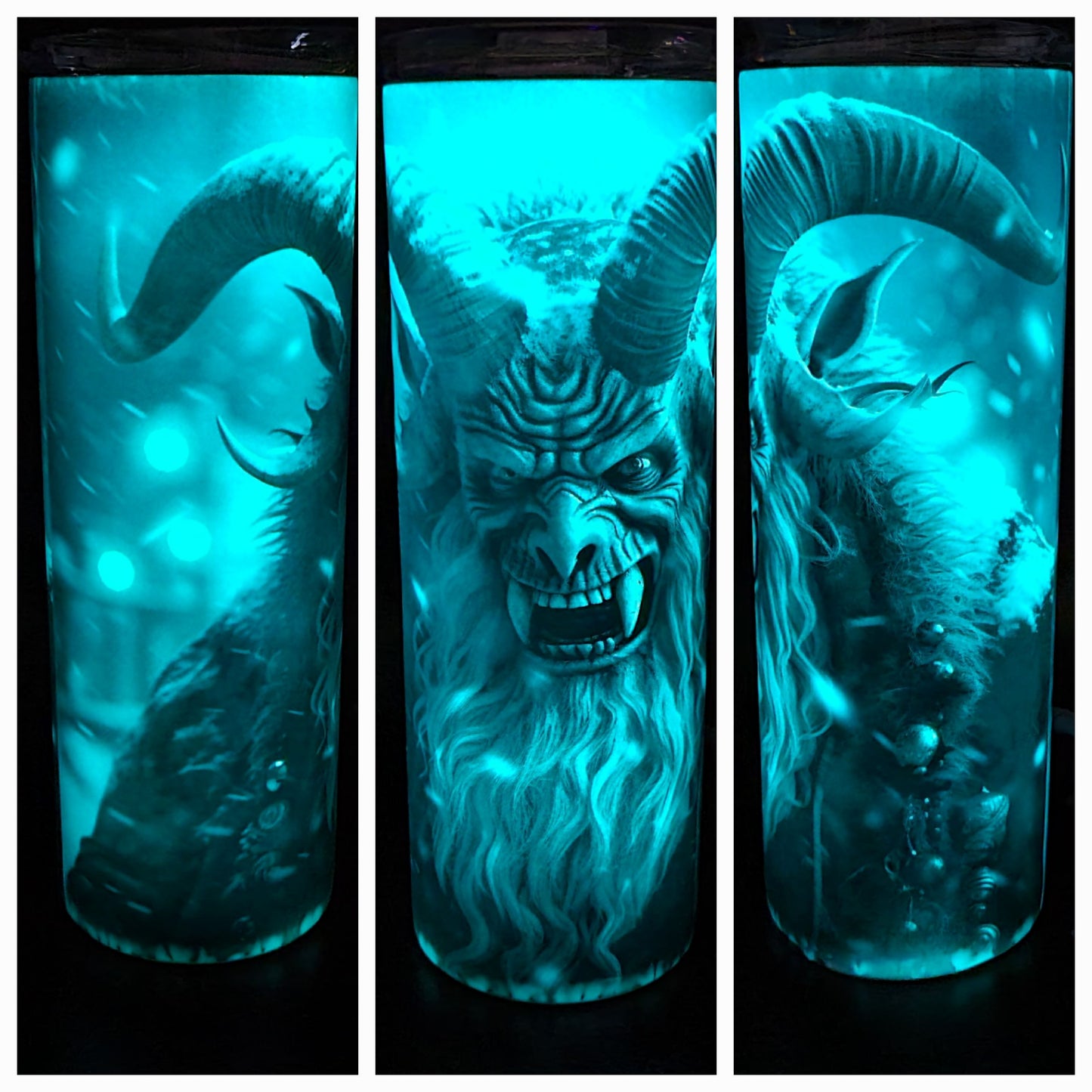 Krampus 20 oz Sublimated Tumbler for Hot or Cold Drinks