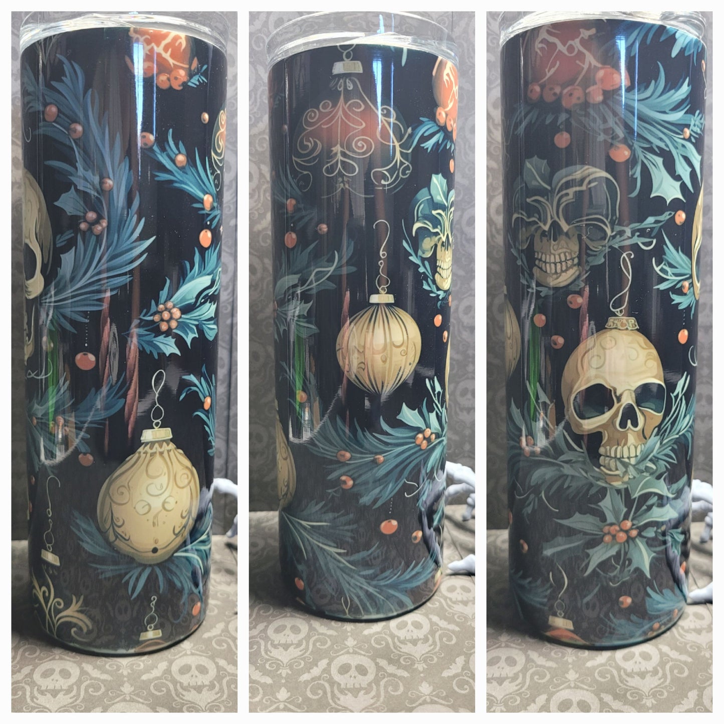 Creepmas 20 oz Sublimated Tumbler for Hot or Cold Drinks