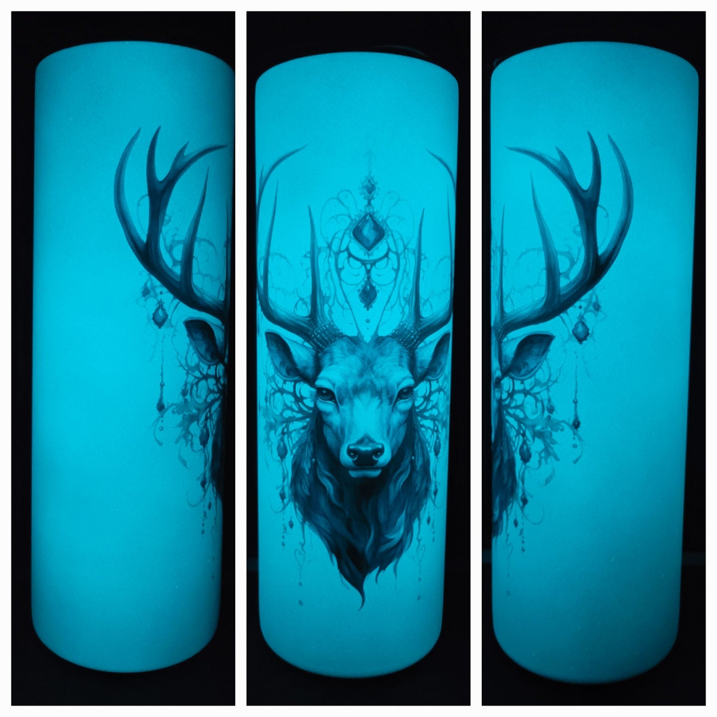 Mystic Deer 20 oz Sublimated Tumbler for Hot or Cold Drinks