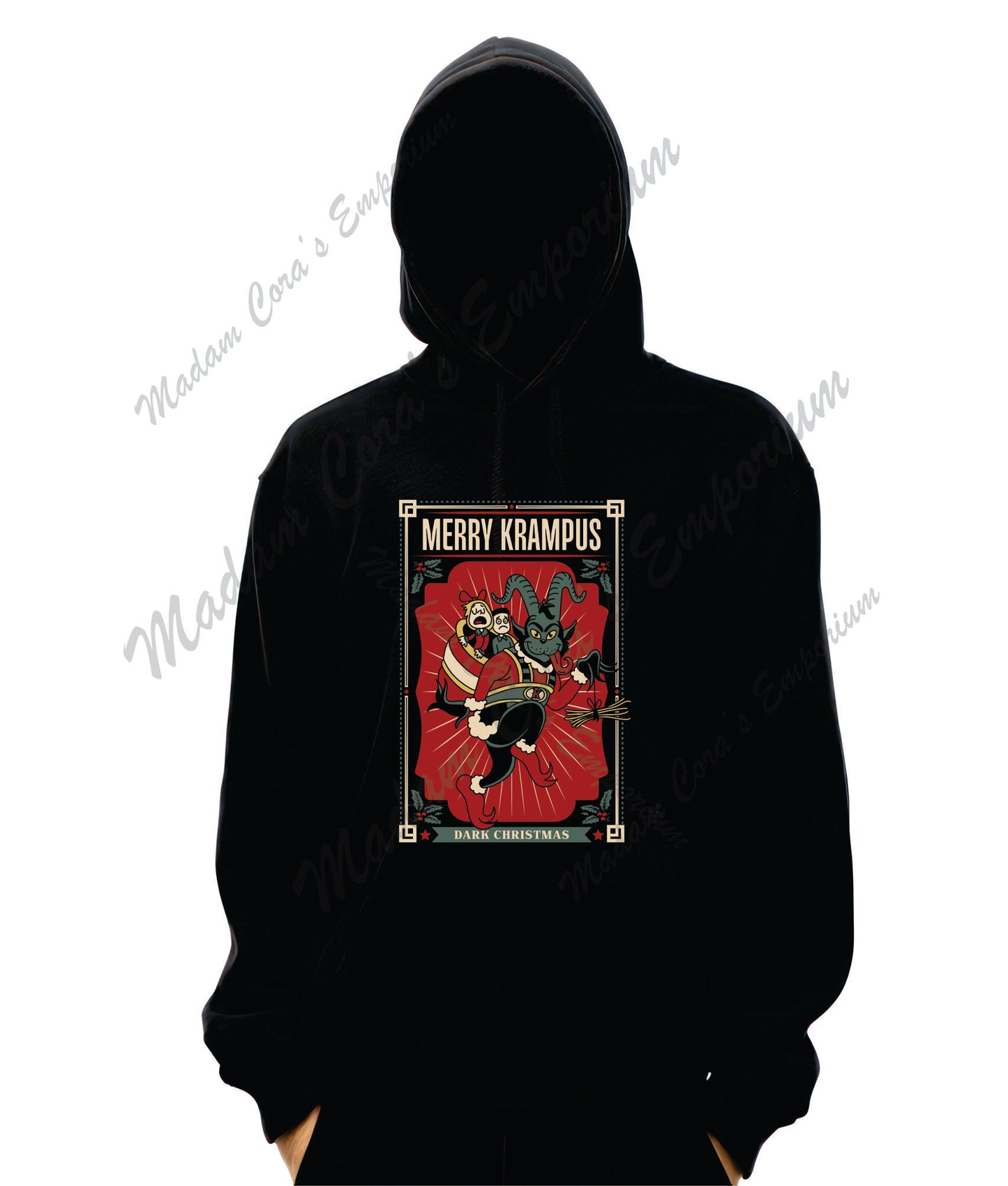 Merry Krampus Apparel Tee Shirt, Hoodie