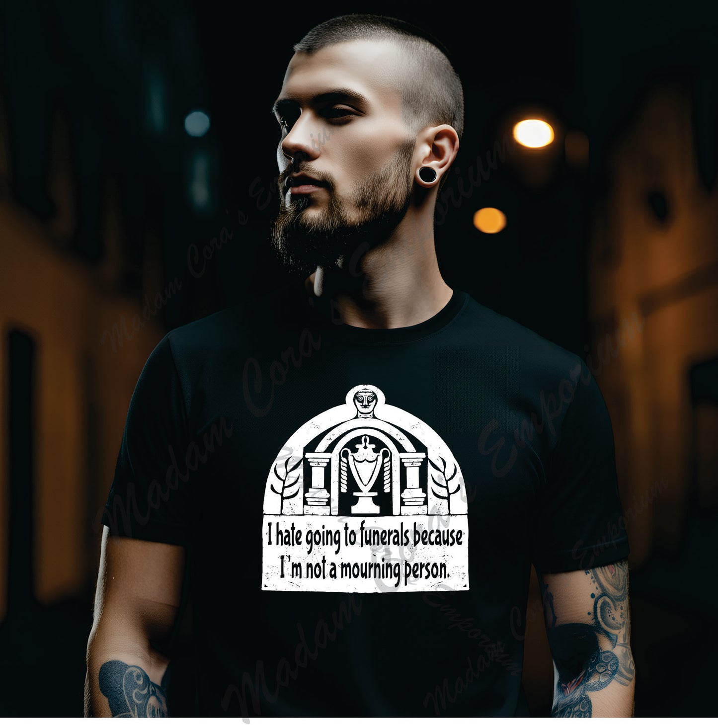 Mourning Person Apparel