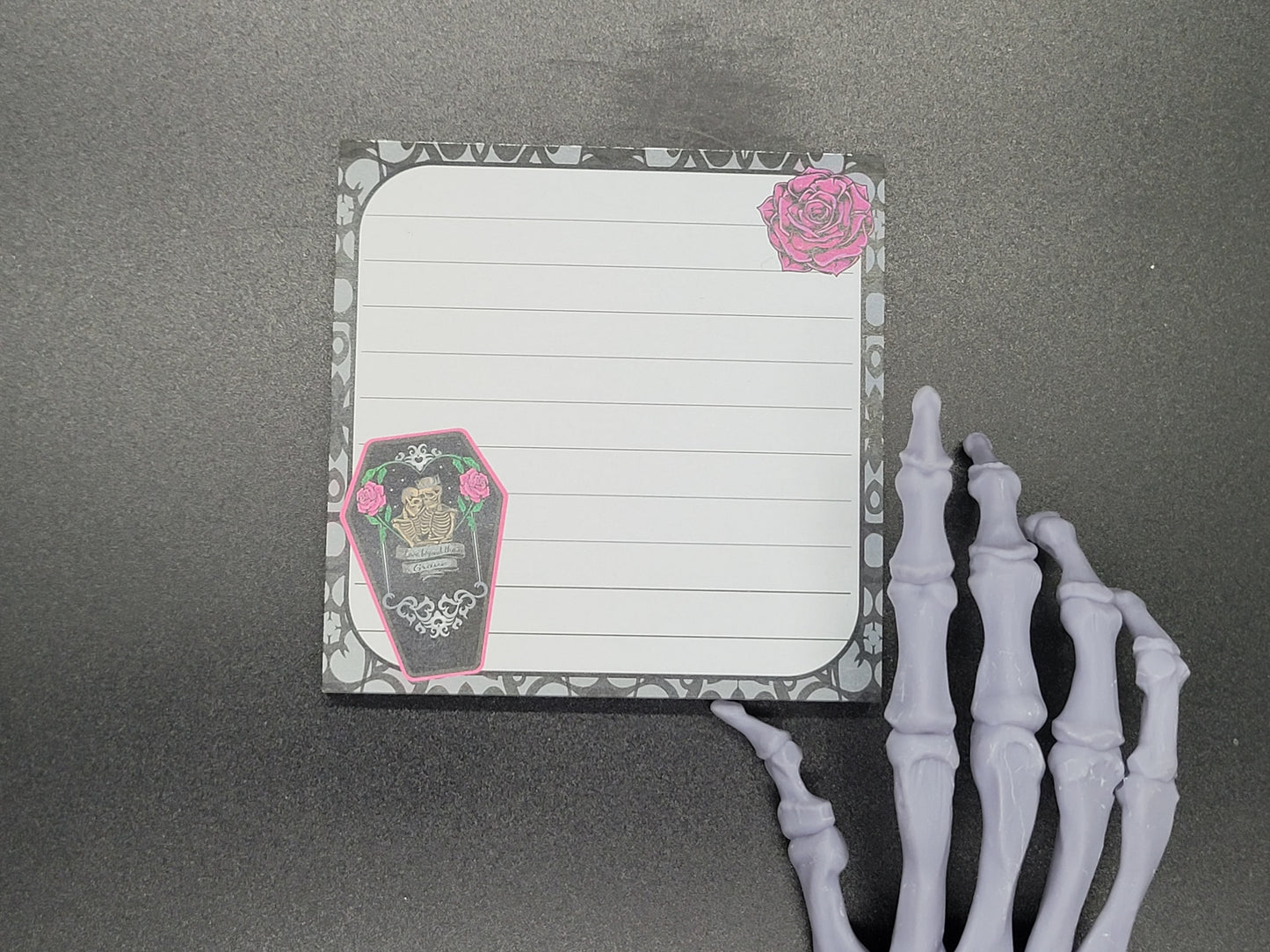 Love Beyond the Grave Sticky Note Pad 50pgs