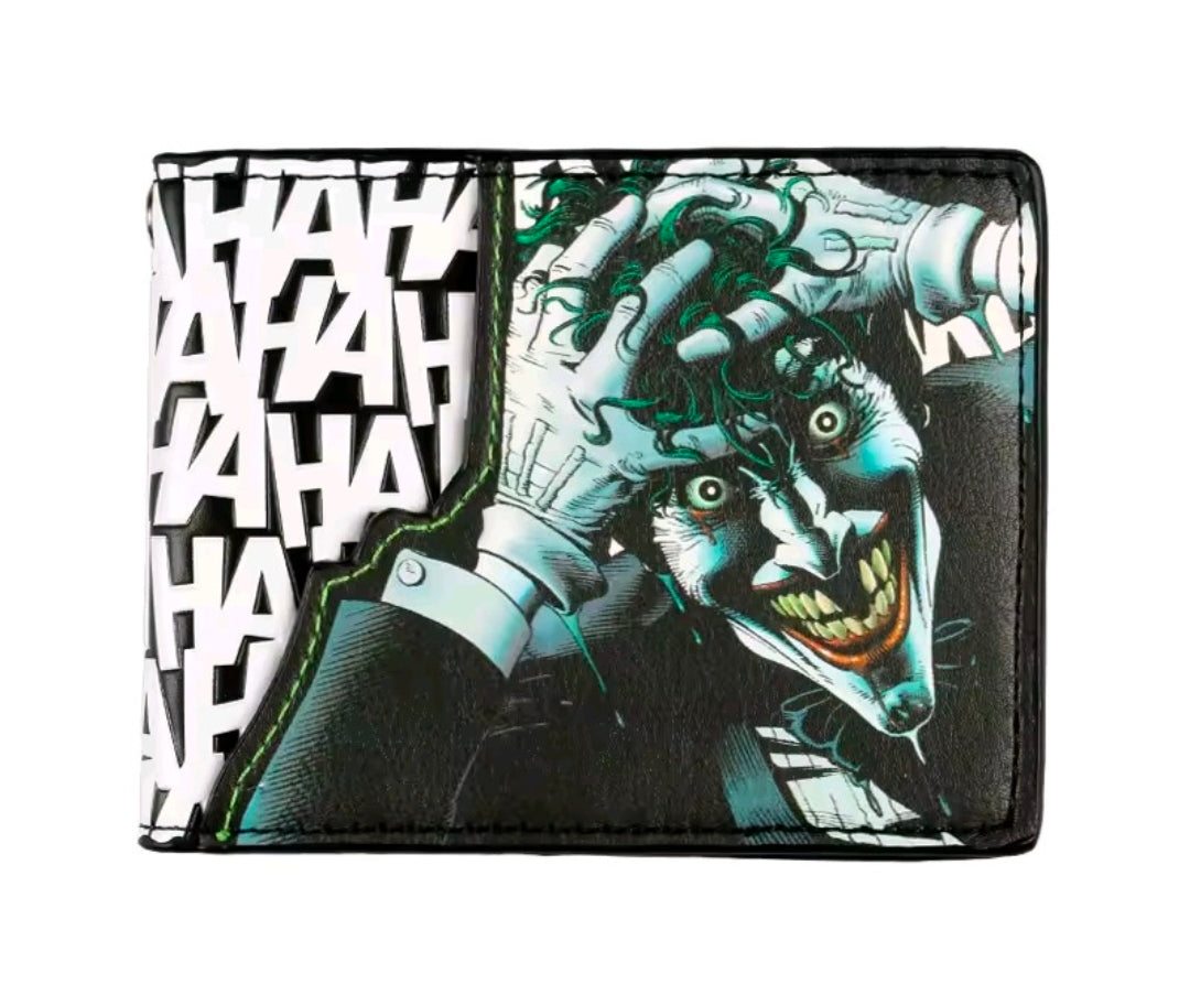 Joker Bifold Faux Leather Wallet