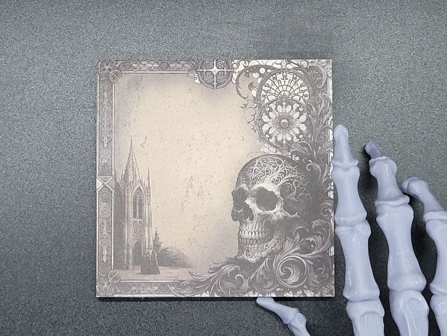 Gothic Romance Sticky Notepad 3x3 50pages