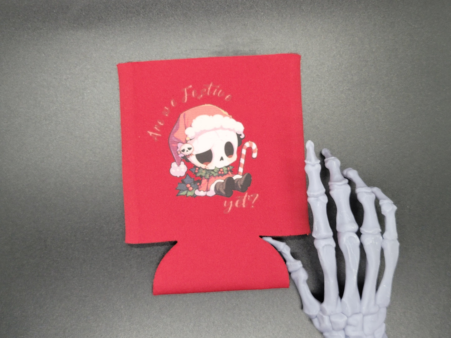 Festive Yet? Can Cooler Neoprene Koozie