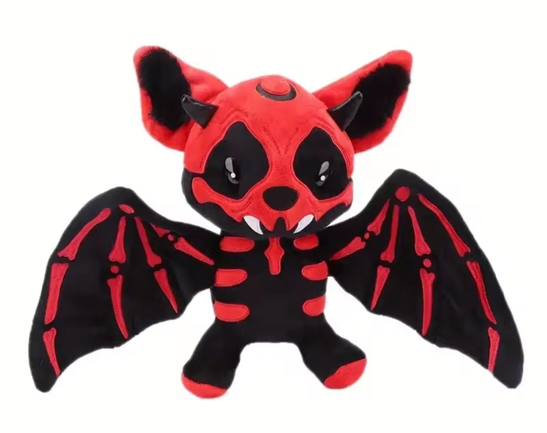 Plush Stuffed Evil Bat Halloween Cute Animal