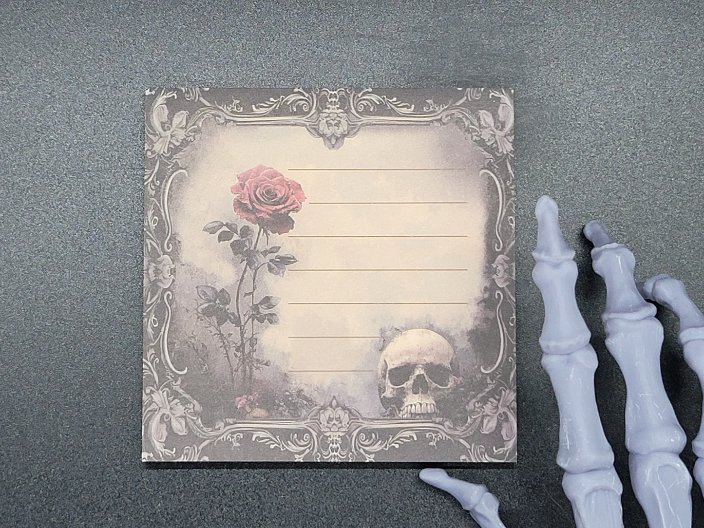 Gothic Romance Sticky Notepad 3x3 50pages