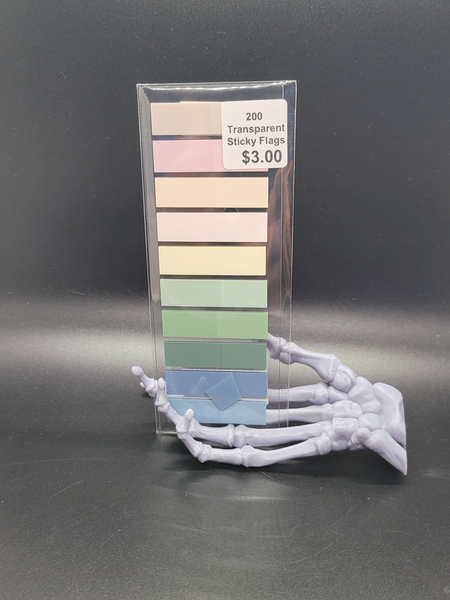 200 Transparent Sticky Flag Strip