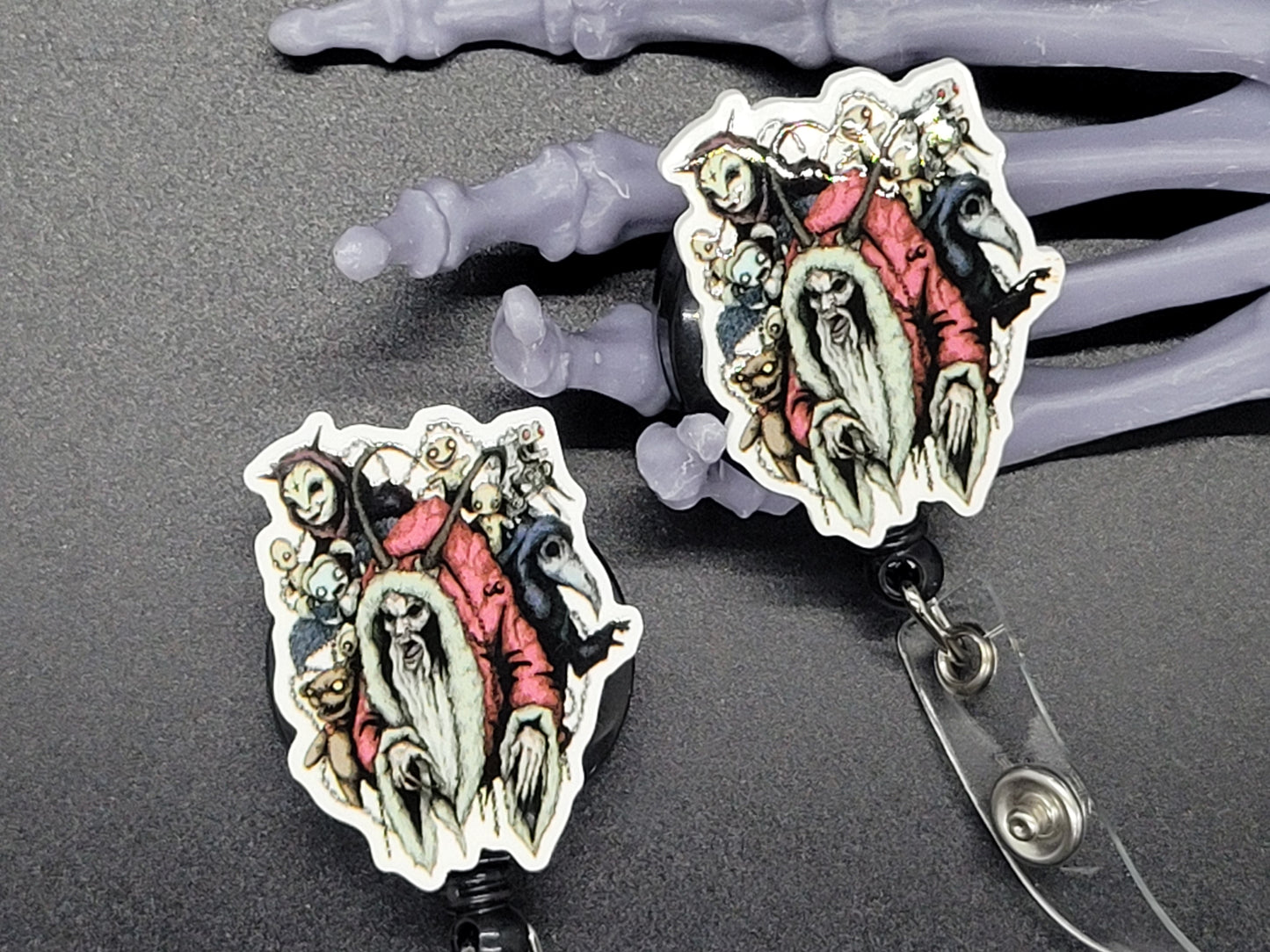 Krampus Collection Badge Reel ID Holders