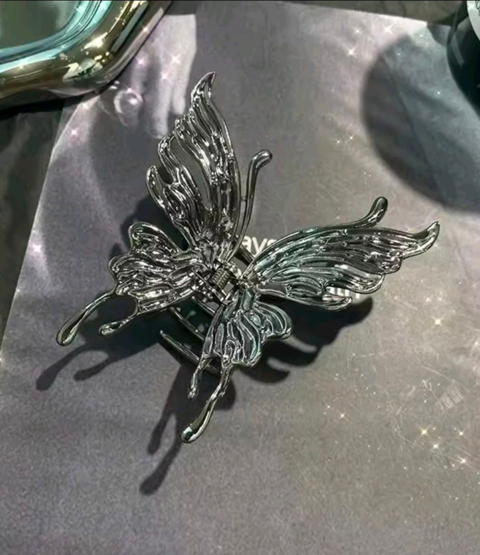 Metal Claw Hair Clip Butterfly