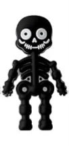 1 inch PVC Skeleton Miniature Dead Zen Adds On