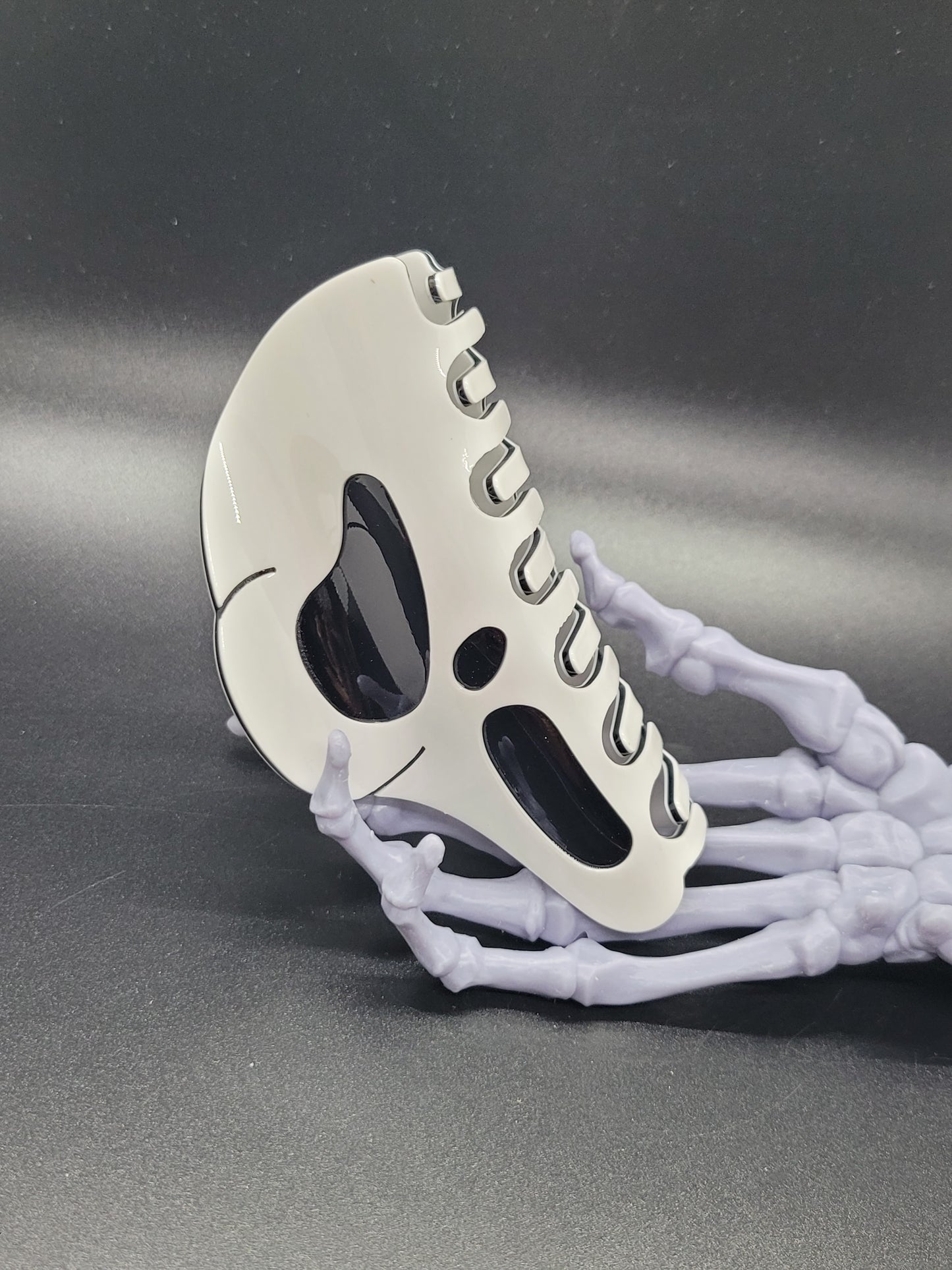 Scream Mask Acrylic Hair Claw Clip