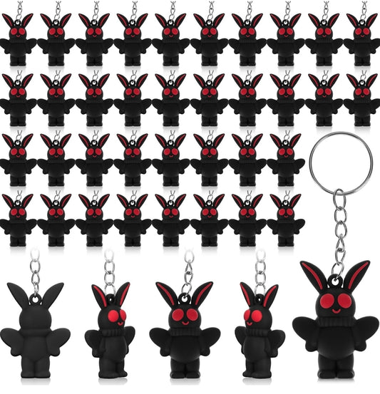 Mothman Soft Rubber Key Chain