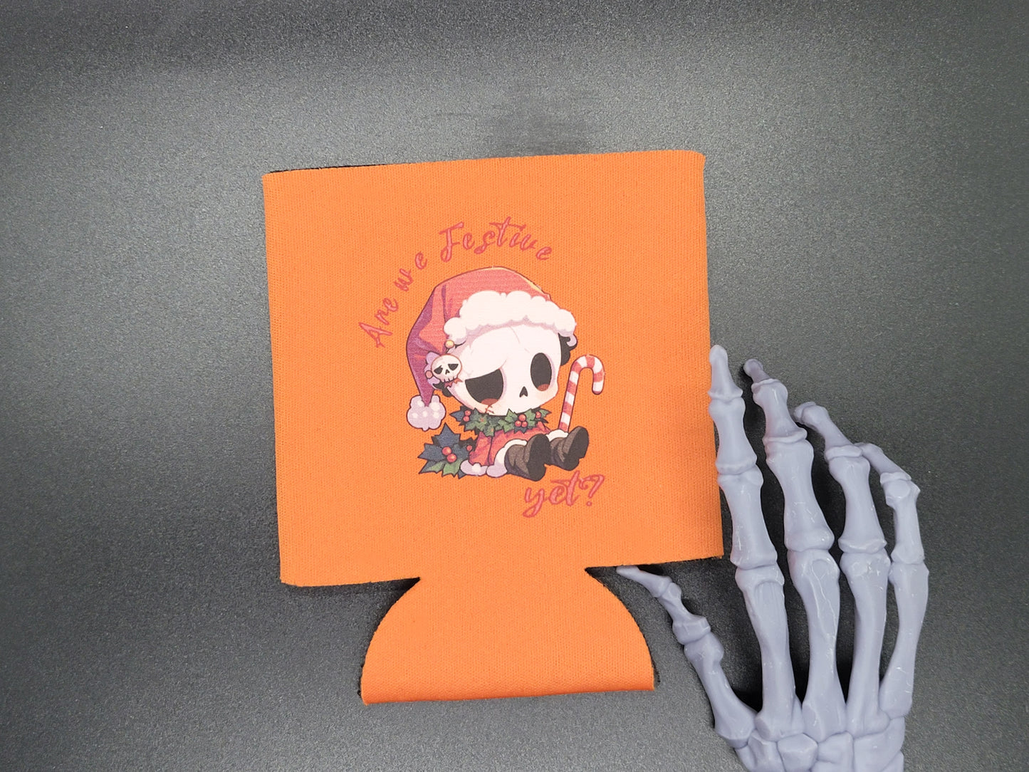 Festive Yet? Can Cooler Neoprene Koozie