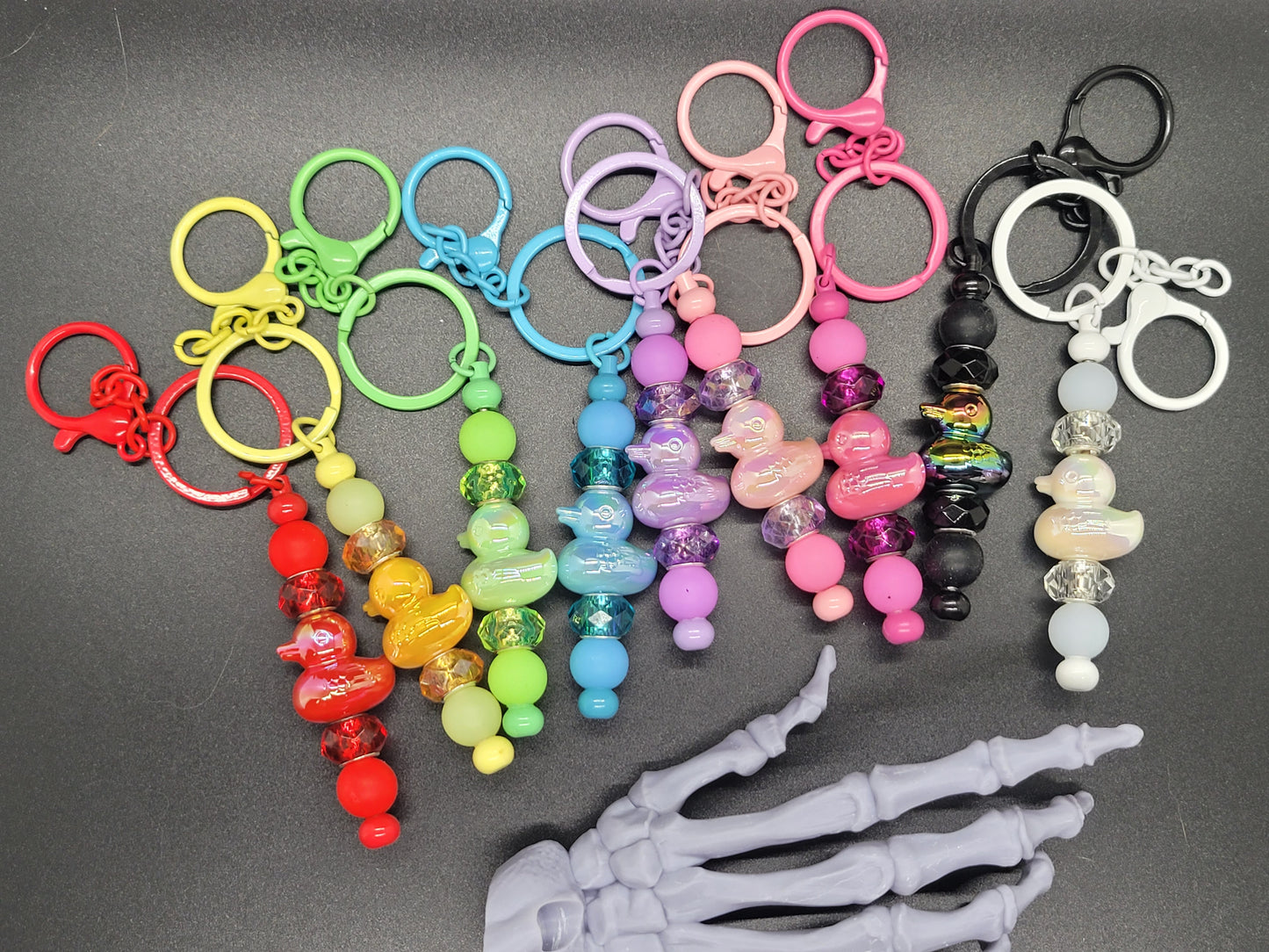 Peep Jeep Beaded Keychains