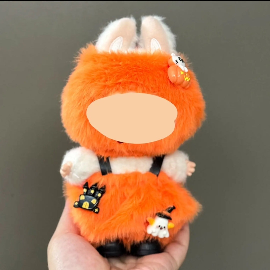 6.5cm Cute Creepy Doll Clothes Halloween Dress Up