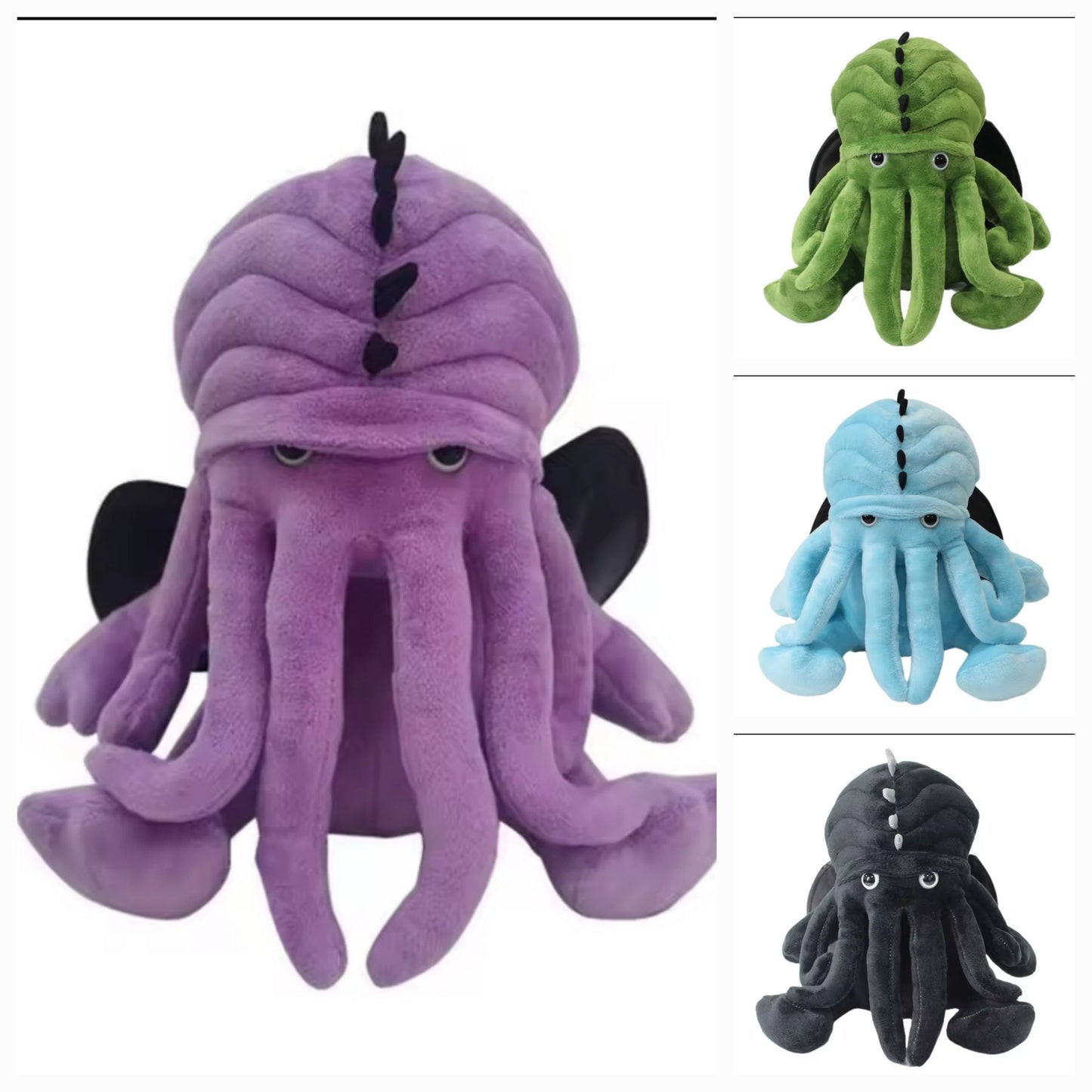 Plush Stuffed Cthulu Octopus Halloween Cute Animal