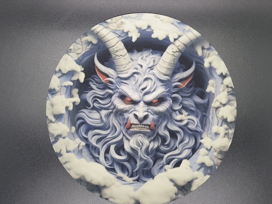Ice Krampus Neoprene Mouse Pad