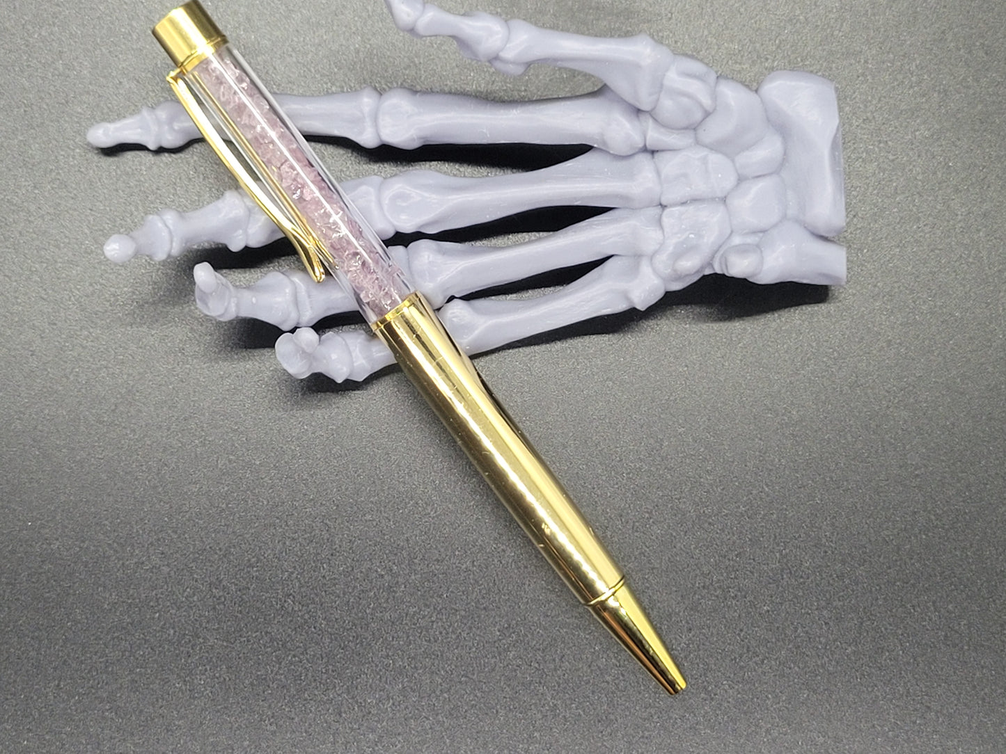 The Original Uranium Glass Filled Pen Purple Glass