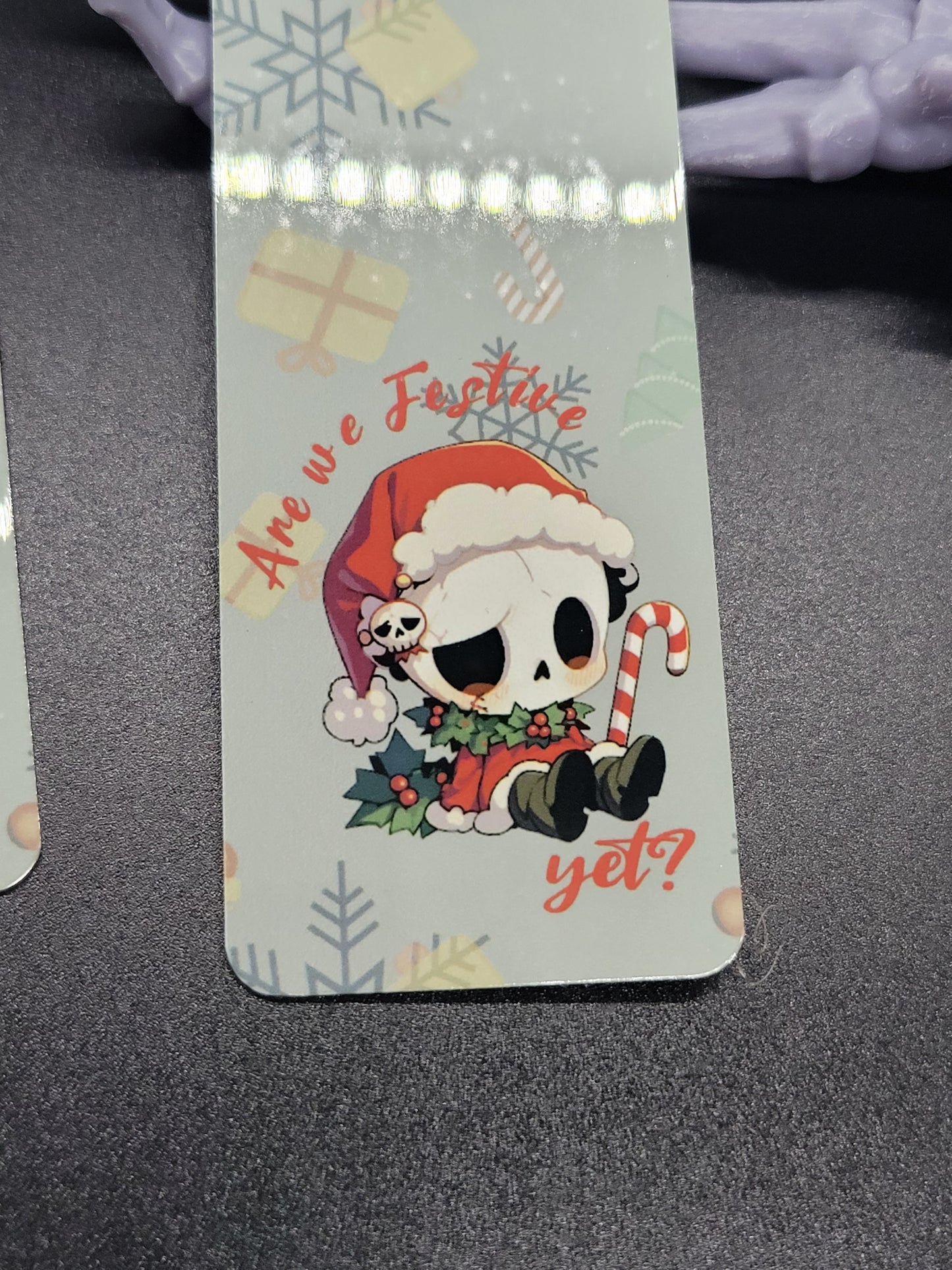 Festive Yet? Metal Bookmark