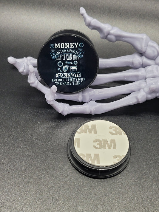 Car Part Happiness Adhesive Phone Grips