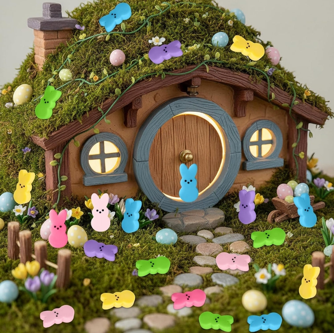 Marshmallow Bunny Peeps Miniature Dead Zen Adds On