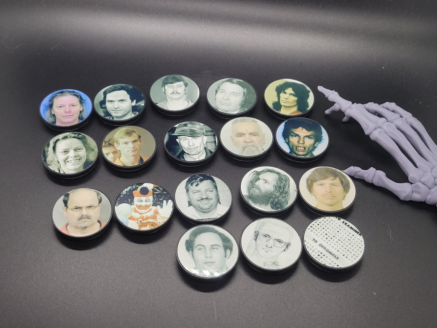 Serial Killer Collection of Adhesive Phone Grips