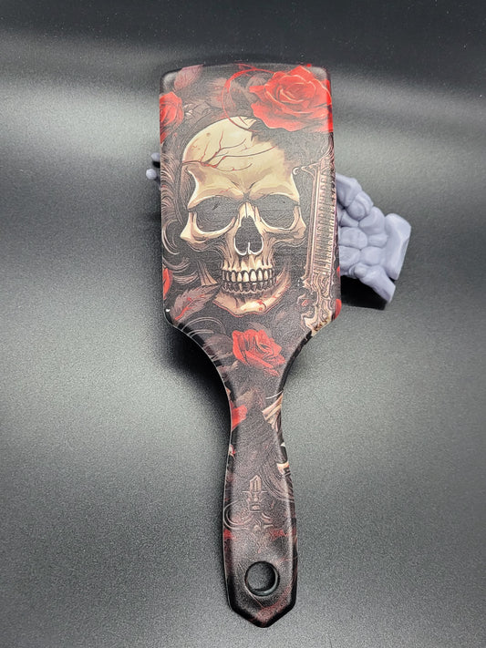 Halloween Skull Hair Brush