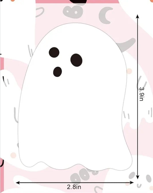 Cute Ghost Notepad and Pen Set