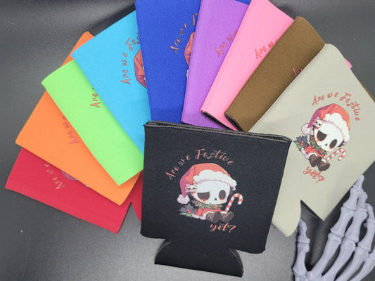 Festive Yet? Can Cooler Neoprene Koozie