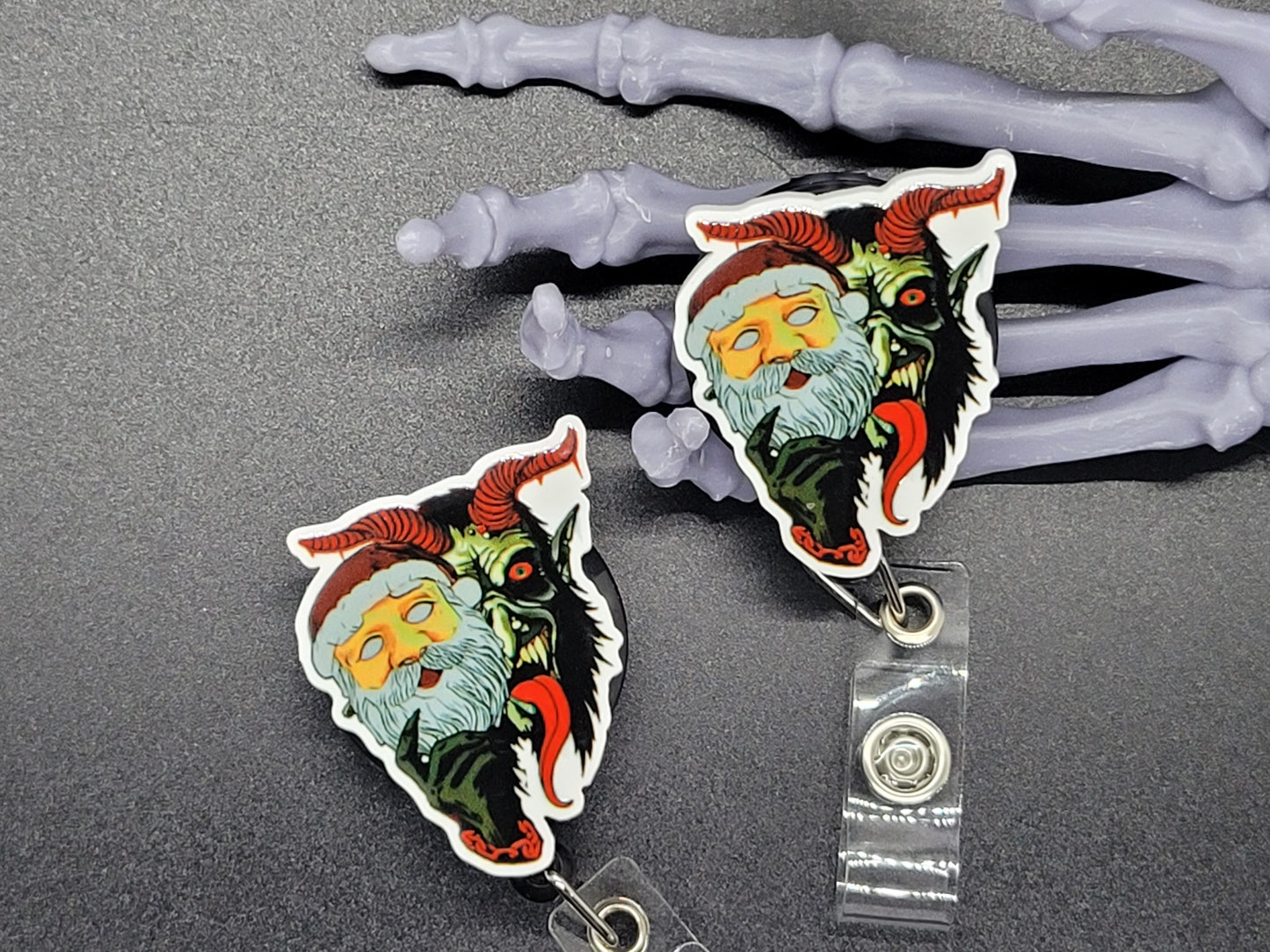 Krampus Collection Badge Reel ID Holders